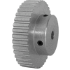 Powerhouse 40XL037-6A4 Aluminum / Clear Anodized 40 Tooth 2.546" Pitch Finished Bore Pulley - Pkg Qty 5