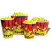 BenchMark USA 41430 Popcorn Buckets 130 oz 50/Tubs