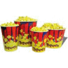 BenchMark USA 41446 Popcorn Buckets 46 oz, 100 Tubs Per Pack