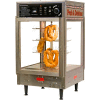 Benchmark 12" Pizza/Pretzel Display Warmer, Humidified, 2-Door, Rotating, 3 Tier - 51012