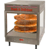Benchmark 18" Pizza/Pretzel Display Warmer, Humidified, 2-Door, Rotating, 3 Tier - 51018