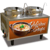 Benchmark USA 51072-S, Dual 7 Qt. Soup Station , 120 Volt