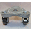 Bond® Cast Iron Triangular Dolly 2076 - Semi Steel Wheels - 525 Lb. Capacity