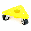 Bond® Extreme Weight Steel Triangular Cup Dolly 5500 - Phenolic Wheels - 2000 Lb. Cap.
