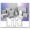 Bud AN-1321-A Nema 4,4X,6,6P,12,13 & IP68 Die Cast Alum Enclosure 6.89" L X 3.15" W X 2.36" H Gray
