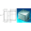 Bud AN-2801-A Nema 4,4X,6,6P,12,13 & IP68 Box With Mounting Bracket 2.52"L X 2.28"W X 1.38"H Natural