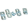 Bud Anx-1390-B Die Cast Mounting Bracket Kit Black - Min Qty 15