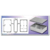 Bud Cu-124 Econobox Die Cast Aluminum Enclosure 4.37" L X 2.37" W X 1.21" H Natural - Min Qty 14