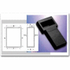 Bud Hh-3421 Hand-Held Grabber Style B 9.33" L X 5.16" D X 1.71" H Wth Lcd Cutout - Min Qty 6
