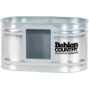 Behlen Country Galvanized Hog Waterer 501300281 2'x2'x4' Galvanized Hog Waterer