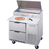 Beverage Air® DPD46HC-2 Deli/Pizza Prep Tables W/ Drawers Dpd Series, 46"W
