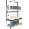 Global Industrial Bench-In-A-Box Packing Workbench, ESD T-Mold Edge, 72"W x 30"D