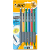 BIC Matic Grip Mechanical Pencil, #2 Pencil, 0.5 mm Lead Size, Black Lead, 6/Pk