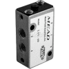Bimba-Mead Air Valve LTV-60, 5 Port, 2 Pos, Air Pilot Valve, 1/8" NPTF Port, Sngl Pressure Actr