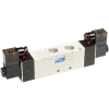 Bimba-Mead Pilot Solenoid Valve M4V130C-06-24VDC, 5 Port, 3 Pos, Dbl, 1/8" NPT, 24VDC, Cv=0.50