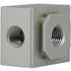 Bimba-Mead, Air Distribution Block, MGA214-08-T 1/4" NPT
