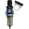 Bimba-Mead Filter/Regulator MGFR200-08, Semi-Auto Drain, Polycarbonate Bowl, 1/4" NPT