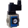 Bimba-Mead Soft Start Valve MGV200-08-T-120VAC, 1/4" NPT, Bracket 120VAC