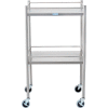 Blickman 7852SS Allen Two Shelf Utility Cart, 20"L x 16"W x 34"H