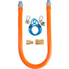 BK Resources1&quot; x 60&quot; Commercial Gas Hose Kit CSA and ANSI Approved, BKG-GHC-10060-SCK2
