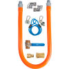 BK Resources 3/4&quot; x 36&quot; Commercial Gas Hose Kit CSA and ANSI Approved, BKG-GHC-7536-SCK3