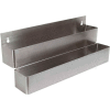 BK Resources BKUBSR-2-30 Stainless Steel Underbar Double Speed Rail, Keyhole Mount, 30"L