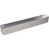 BK Resources BKUBSR-30 Stainless Steel Underbar Single Speed Rail, Keyhole Mount, 30"L