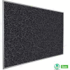 Balt® Rubber-Tak Tackboard with Aluminum Trim 72"W x 48"H Black