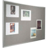 Balt® Fab-Tak Tackboard with Aluminum Trim 48"W x 48"H Granite