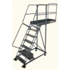 Ballymore 6 Step Steel Cantilever Ladder -35" Overhang, Serrated Tread - CL-6-35-S
