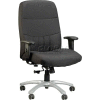 Eurotech Excelsior Executive High Back Chair - Charcoal Fabric - Non-Adjustable Arms