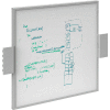 BOSTONtec BS2428W, Workstation Back Screen White Board