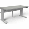 BOSTONtec PB3072-FA30G-3M3072, 72" W x 30" D Electric Height Adjustable Workstation