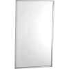 Bobrick&#174; Channel-Frame Mirror - 24&quot;W x 48&quot;H - B-165 2448