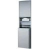Bobrick® ClassicSeries Recessed Convertible Folded Paper Towel Dispenser/Receptacle