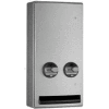 Bobrick® ClassicSeries 25 Cent Surface Mounted Sanitary Vendor - B-47069 25