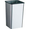 Bobrick&#174; Stainless Steel Open Top Trash Can, 21 Gallon