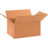 Global Industrial&#153; Cardboard Corrugated Boxes, 10&quot;L x 7&quot;W x 5&quot;H, Kraft - Pkg Qty 25