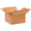Flat Cardboard Corrugated Boxes 11" x 11" x 5" 200#/ECT-32 - Pkg Qty 25