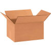 Global Industrial&#153; Cardboard Corrugated Boxes, 11-1/4&quot;L x 8-3/4&quot;W x 5&quot;H, Kraft - Pkg Qty 25