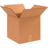 Global Industrial Cube Cardboard Corrugated Boxes, 12"L x 12"W x 12"H, Kraft - Pkg Qty 25