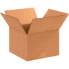 Global Industrial™ Cardboard Corrugated Boxes, 12"L x 12"W x 8"H, Kraft - Pkg Qty 25