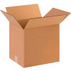 Global Industrial&#153; Cardboard Corrugated Boxes, 12&quot;L x 8&quot;W x 12&quot;H, Kraft - Pkg Qty 25