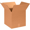 Global Industrial™ Cube Cardboard Corrugated Boxes, 14"L x 14"W x 14"H, Kraft - Pkg Qty 25