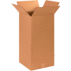 Global Industrial Tall Cardboard Corrugated Boxes, 14"L x 14"W x 30"H, Kraft - Pkg Qty 20