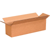 Long Cardboard Corrugated Boxes 14" x 4" x 4" 200#/ECT-32 - Pkg Qty 25