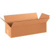 Global Industrial Long Cardboard Corrugated Boxes, 16"L x 6"W x 4"H, Kraft - Pkg Qty 25