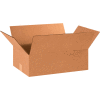 Flat Cardboard Corrugated Boxes 18" x 12" x 6" 200#/ECT-32 - Pkg Qty 25
