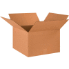 Cardboard Corrugated Boxes 18" x 18" x 12" 200#/ECT-32 - Pkg Qty 20