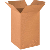 Global Industrial Tall Cardboard Corrugated Boxes, 18"L x 18"W x 30"H, Kraft - Pkg Qty 10